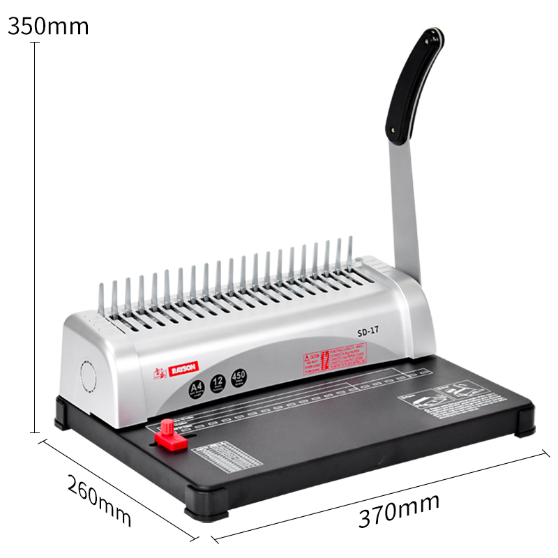Factory Comb Binder SD-17 A3A4 - огляд і ціна Binding Machine Comb