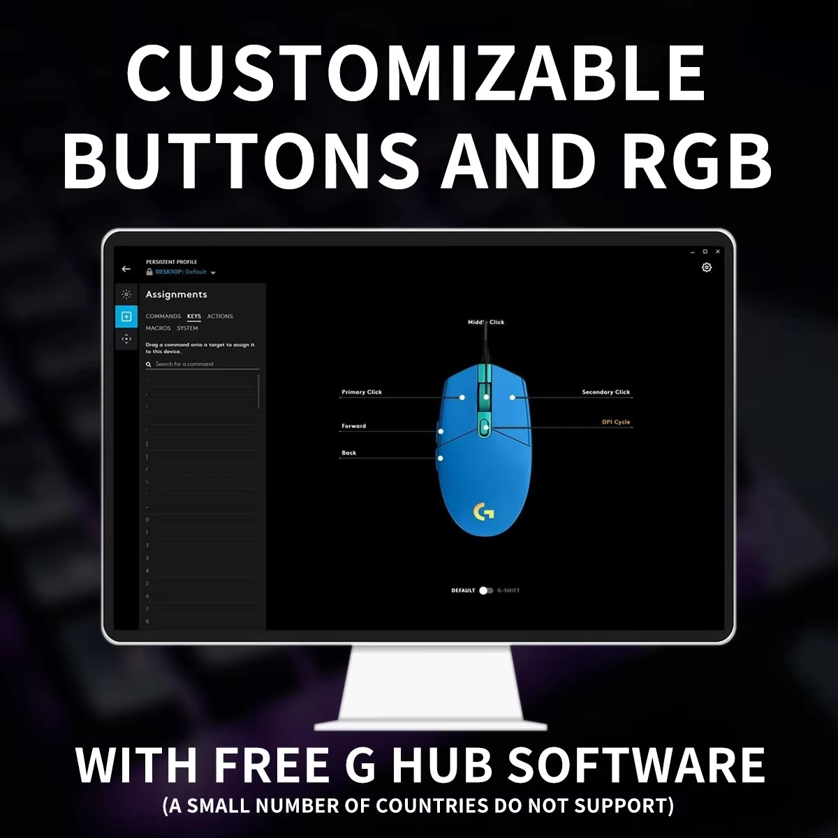 Logitech G203 Wired Gaming Mou - огляд і ціна Logitech Mouse G203