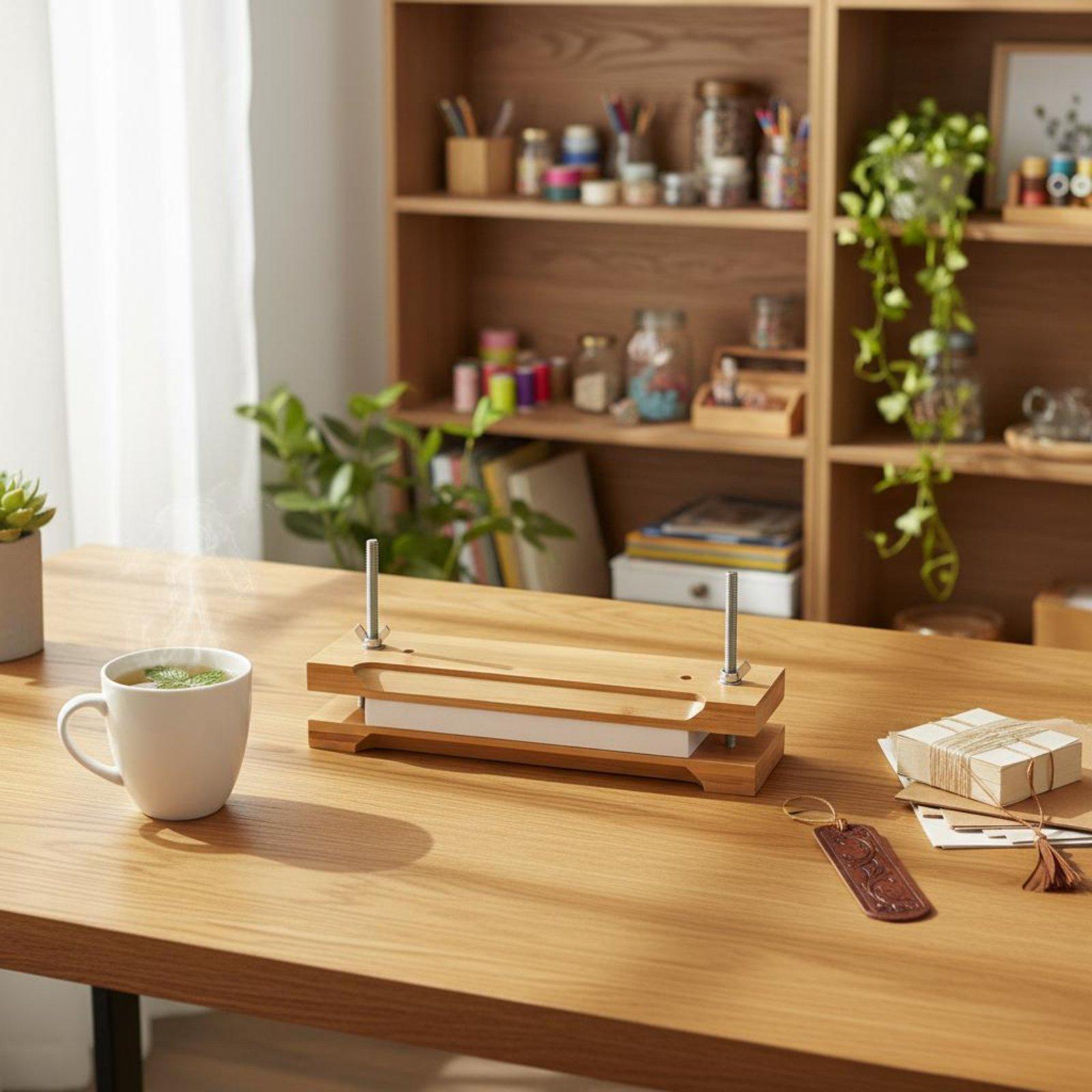 Wooden Bookbinding Press Versa - огляд і ціна Binding Machine Comb
