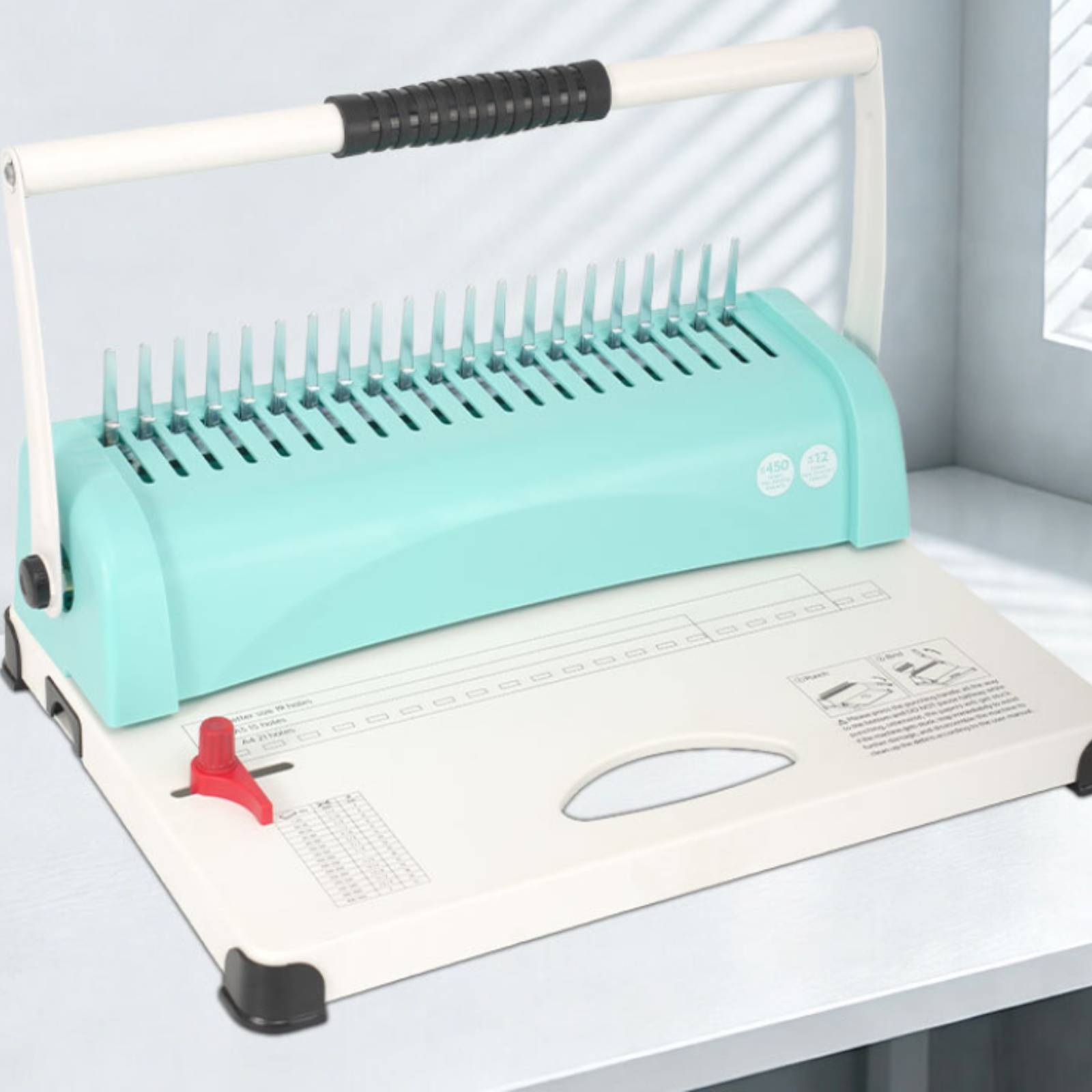 Desktop Comb Binder Easy to Us - огляд і ціна Binding Machine Comb